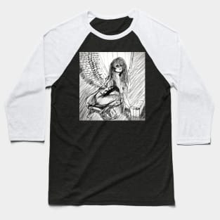 Drawing of an angel Baseball T-Shirt